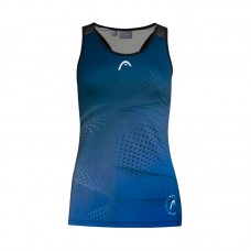 Head Play T-shirt Nero Stampa Padel Donna Head Play T-shirt Nero Stampa Padel Donna