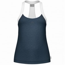 Head Play Tech T-Shirt Femme Bleu Marine Blanc Head Play Tech T-Shirt Femme Bleu Marine Blanc