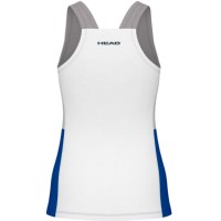 Head Play Tech Maglietta Royal Blue Bianco Donna