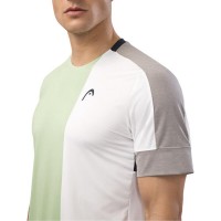 Head Play Tech T-Shirt Branco Verde