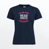 Dark Blue Head Skip T-Shirt Femmes