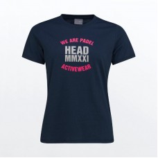 Dark Blue Head Skip T-Shirt Women