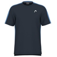 Head Slice T-shirt bleu marine