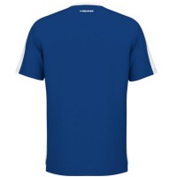 Camiseta Cabeca Slice Azul Royal Junior