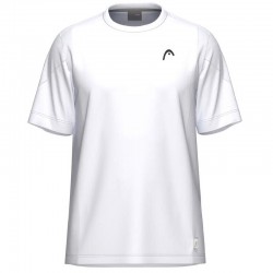 T-shirt Head Slice blanc noir