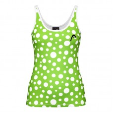 T-shirt femme Head Spirit II imprimé vert