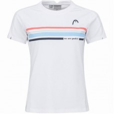 Head Tech Maglietta Donna Bianca Head Tech Maglietta Donna Bianca
