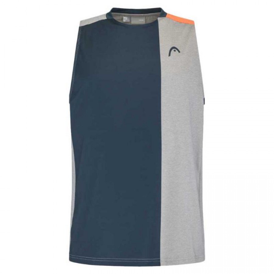 T-shirt Cinza Laranja Head Top