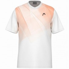 Camiseta Head Topspin Naranja Print Camiseta Head Topspin Naranja Print