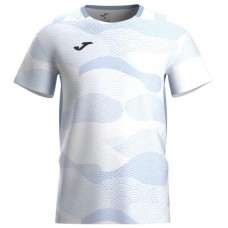 Joma Challenge Blue White T-Shirt Joma Challenge Blue White T-Shirt