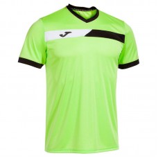 Joma Court Lima Black White T-Shirt Joma Court Lima Black White T-Shirt