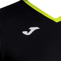 T-Shirt Joma Court Noir Vert