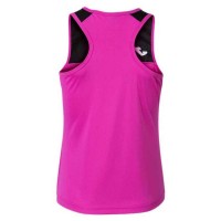 Camiseta Joma Montreal Rosa Fluor Negro Mujer