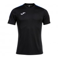 Joma Olimpida T-Shirt Black Royal Blue