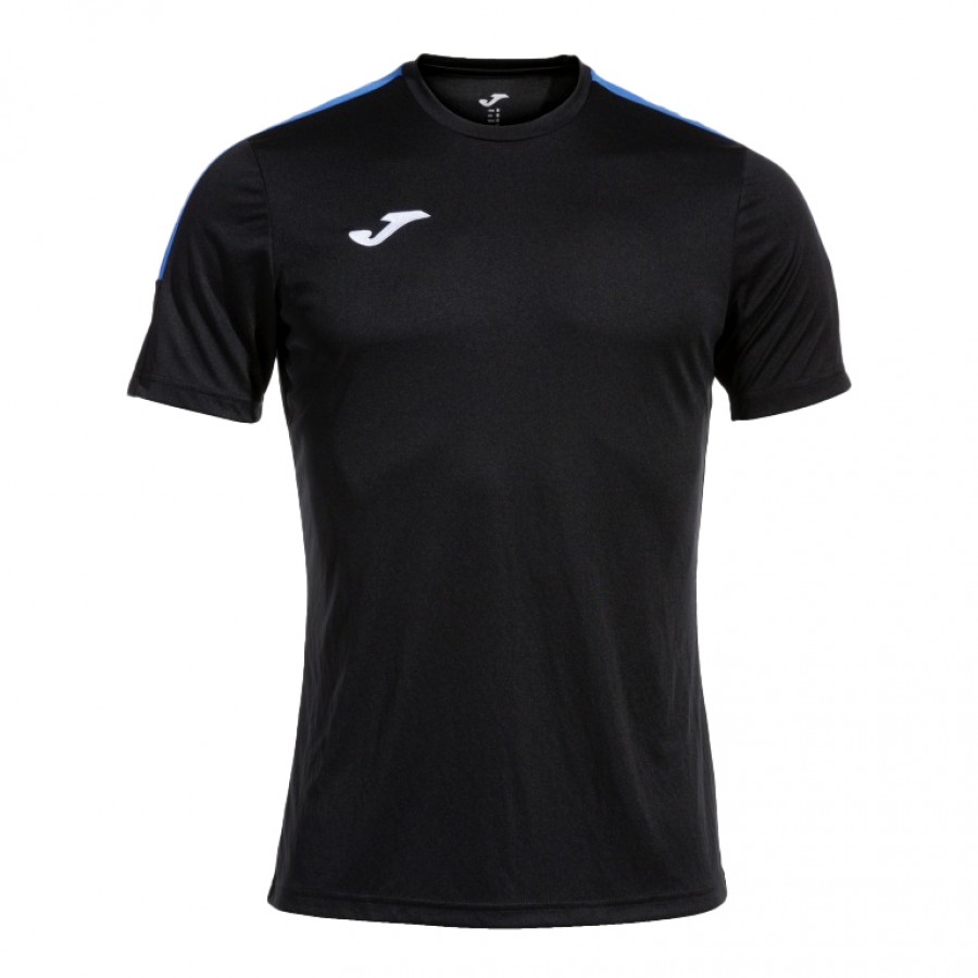 Joma Olimpida T-Shirt Black Royal Blue