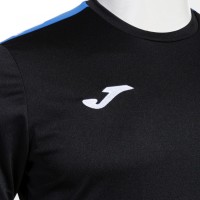 Joma Olimpida T-Shirt Black Royal Blue