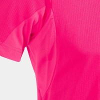 Camiseta Joma Ranking Rosa Fluor Negro