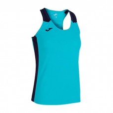 Camiseta Joma Record II Turquesa Marino Mujer