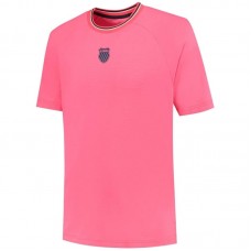 Camiseta Kswiss Hypercourt Melange 3 Rosa Camiseta Kswiss Hypercourt Melange 3 Rosa