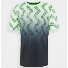Kswiss Hypercourt Print Crew Verde Neon Camiseta Macia Kswiss Hypercourt Print Crew Verde Neon Camiseta Macia
