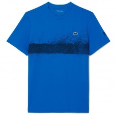 T-shirt Lacoste Novak Djokovic bleu marine T-shirt Lacoste Novak Djokovic bleu marine