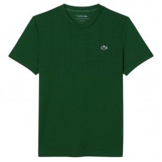Camiseta Lacoste Novak Djokovic Ultra Dry Verde