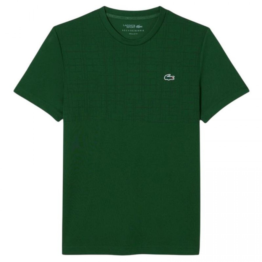 Lacoste Novak Djokovic Ultra Dry Maglietta Verde