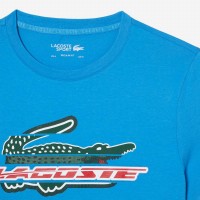 T-shirt Lacoste Sport Algodon Ecologico Blue