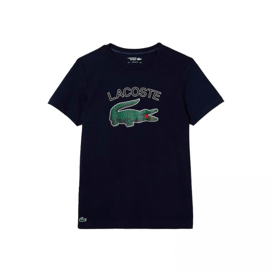 Camiseta Azul Lacoste Sport Navy