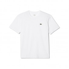 T-shirt Lacoste Sport Ricamo Blanco Logo Verde T-shirt Lacoste Sport Ricamo Blanco Logo Verde