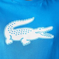 T-shirt Lacoste Sport Crocodile 3D Blue White