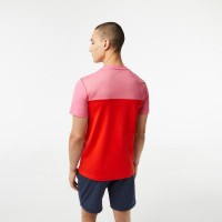 Lacoste Sport Medvedev T-shirt Rouge Rose