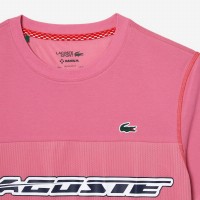 Lacoste Sport Medvedev T-shirt Rouge Rose