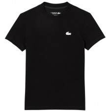 Camiseta Lacoste Sport Preta Feminina Camiseta Lacoste Sport Preta Feminina