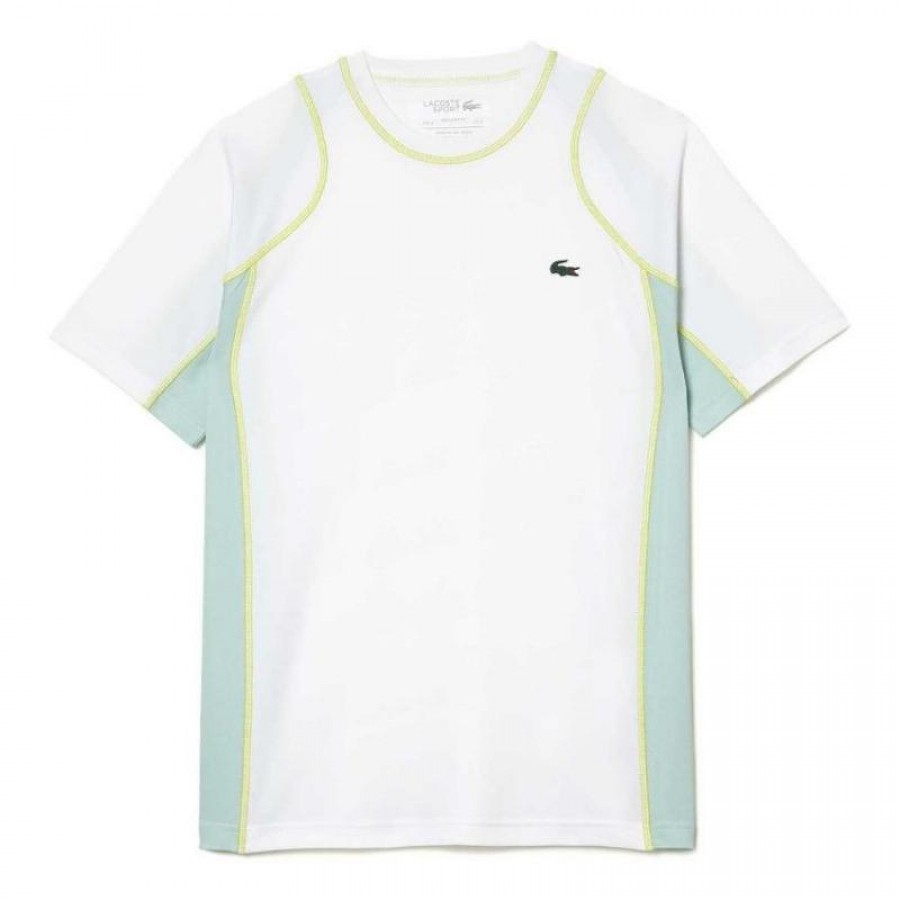 T-shirt Lacoste Sport Pique Blanc