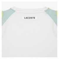 Camiseta Lacoste Sport Pique Blanco