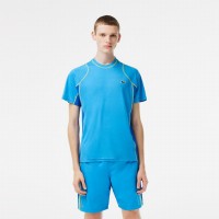 Camiseta Lacoste Sport Pique Azul