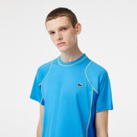 Lacoste Sport Pique Blue T-shirt