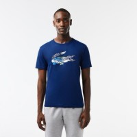 Camiseta Lacoste Sport Navy Blue Knit