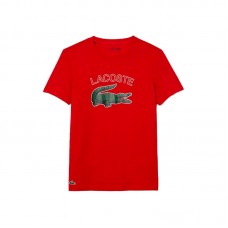 Lacoste Sport T-shirt Rosso Lacoste Sport T-shirt Rosso