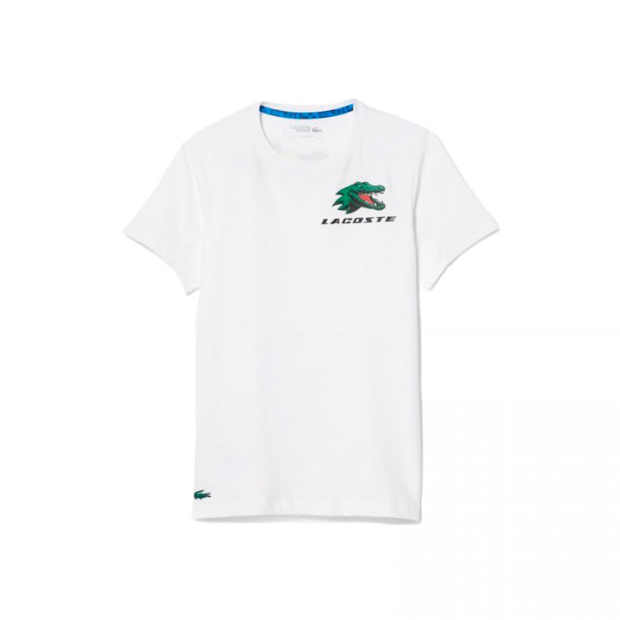 Lacoste Sport Tennis T-shirt Blanc