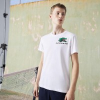 Lacoste Sport T-shirt Tennis Bianca