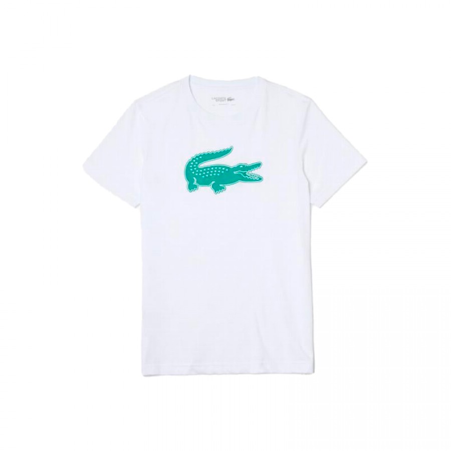 Lacoste Sport T-shirt traspirante Bianco