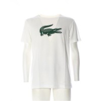 Lacoste Sport Breathable T-Shirt White Green