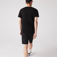 Lacoste Sport T-shirt Respirant Noir