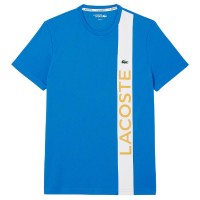 Lacoste Sport Ultra Dry Bleu Blanc T-Shirt