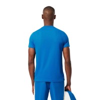 Lacoste Sport Ultra Dry Bleu Blanc T-Shirt
