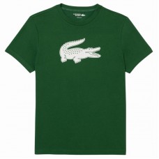 T-shirt Lacoste Sport Vert Blanc