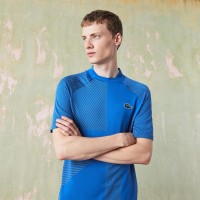 Lacoste Team Tecnica T-shirt blu