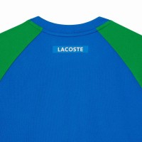 Lacoste Ultra Dry Navy Blue Green T-Shirt
